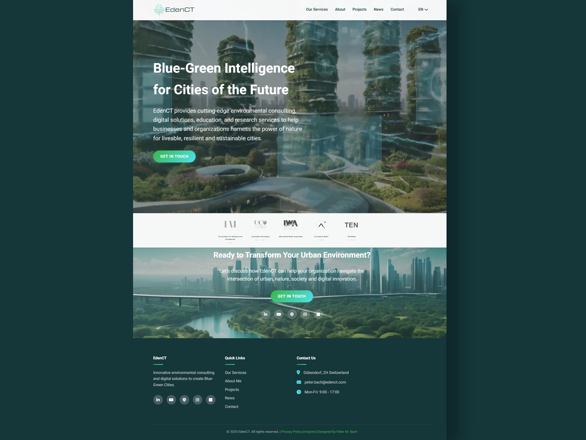 EdenCT Brand Identity