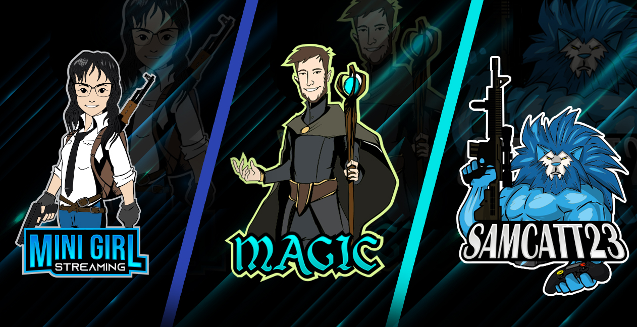 Gaming Logos and Overlays